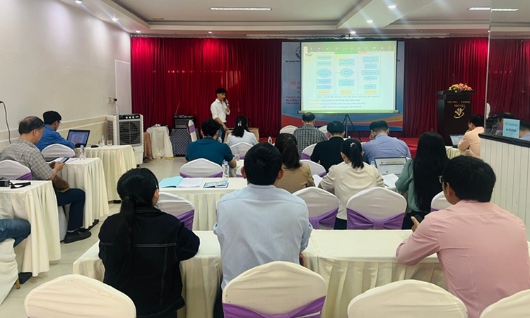 Hội thảo và tập huấn về cơ sở dữ liệu đất nông nghiệp