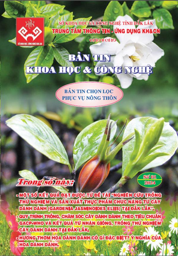 Bản tin Khoa học và Công nghệ phục vụ nông thôn số 01/2024