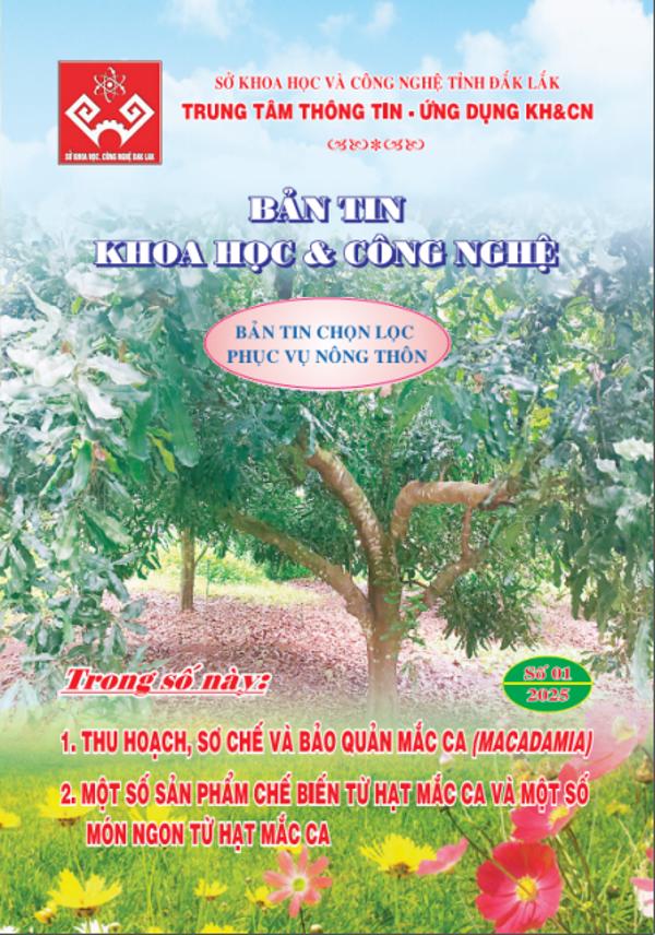 Bản tin Khoa học và Công nghệ phục vụ nông thôn số 01/2025