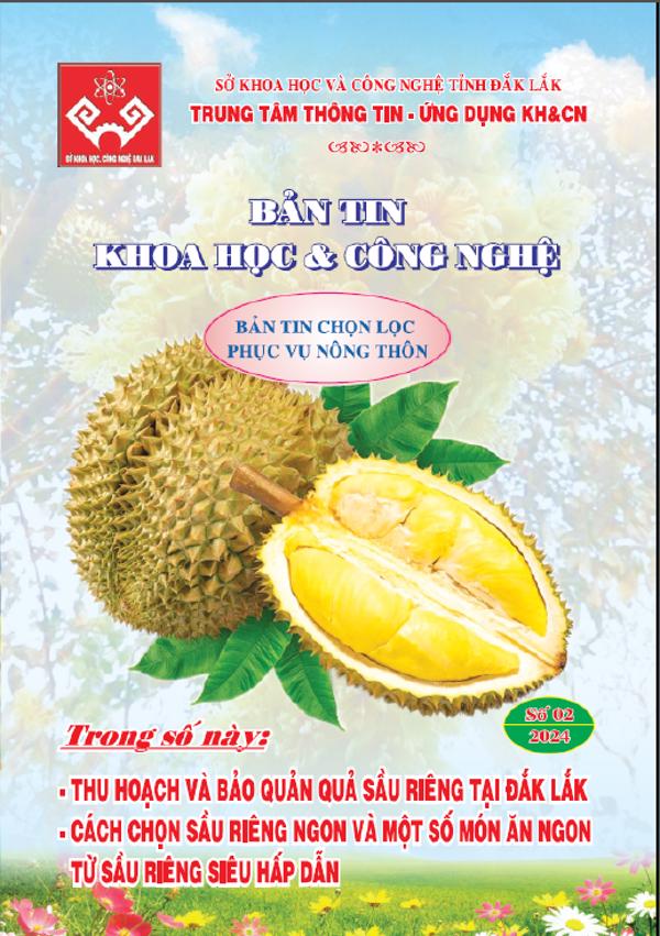 Bản tin Khoa học và Công nghệ phục vụ nông thôn số 02/2024