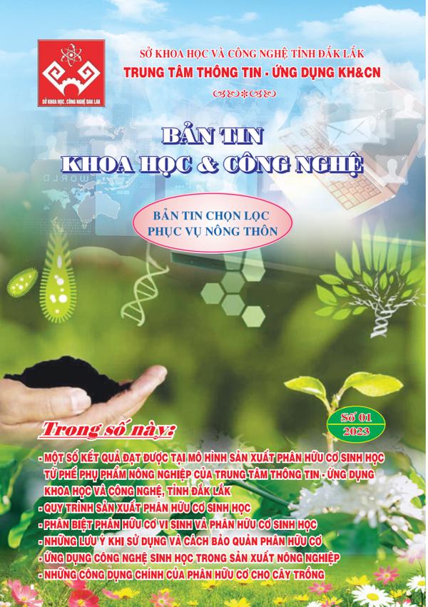 Bản tin Khoa học và Công nghệ số 01/2023
