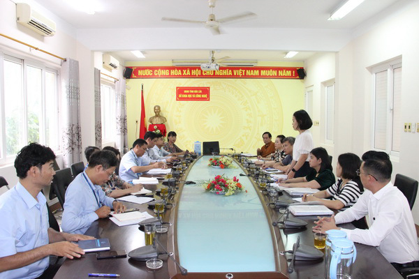 Sở Khoa học và Công nghệ tiếp và làm việc với Đoàn công tác Viện Chiến lược và Chính sách tài chính