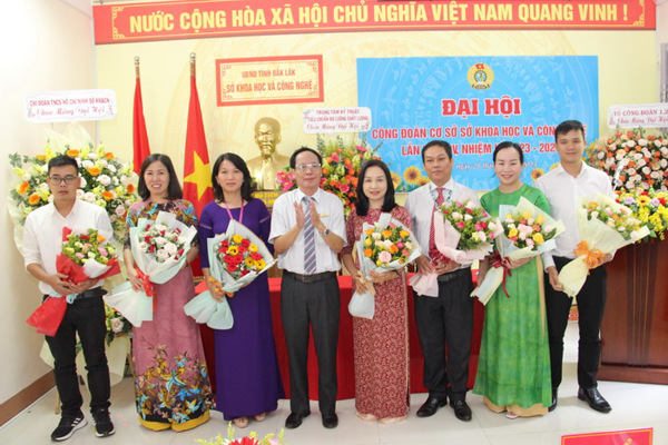 Đại hội Công đoàn Cơ sở Sở Khoa học và Công nghệ lần thứ XIV, nhiệm kỳ 2023-2028