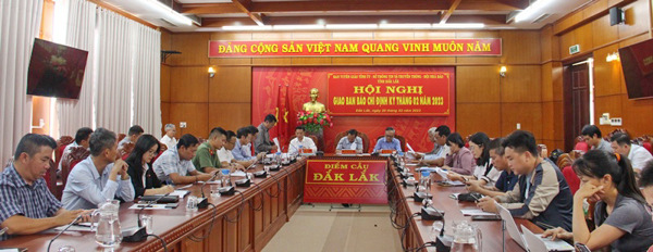 Hội nghị Giao ban báo chí định kỳ tháng 2 năm 2023