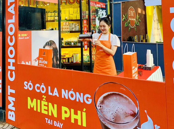 Mời du khách 50.000 ly sô cô la và cà phê miễn phí tại Lễ hội Cà phê Buôn Ma Thuột lần thứ 8 năm 2023