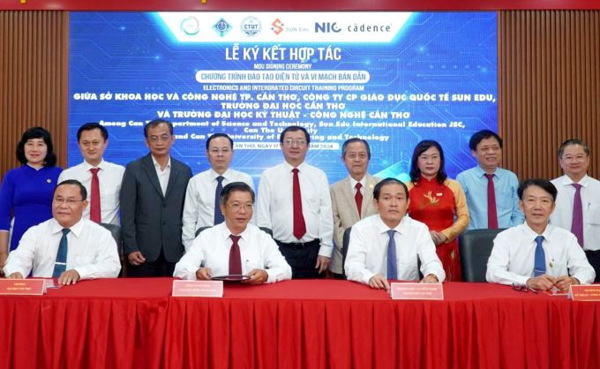 Cần Thơ hợp tác đào tạo nhân lực vi mạch
