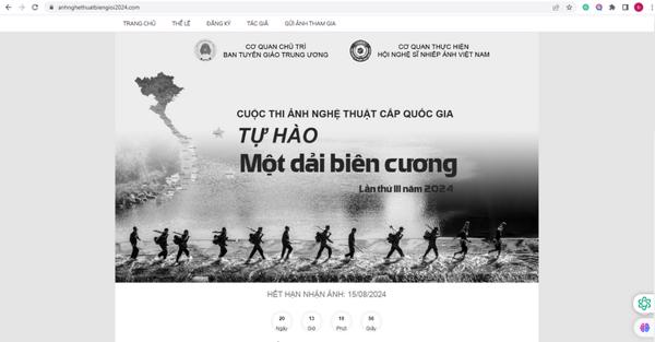 Cuộc thi và triển lãm ảnh nghệ thuật cấp Quốc gia "Tự hào mộ dải biên cương" lần thứ III năm 2024