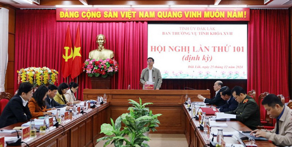 Bí thư Tỉnh ủy Nguyễn Đình Trung yêu cầu tập trung triển khai 4 nhiệm vụ lớn trong năm 2025