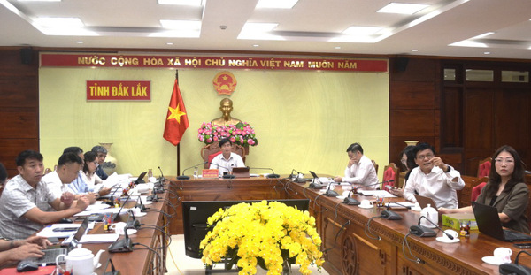 UBND tỉnh họp xem xét về đề xuất đầu tư 4 dự án của Cổ phần NaFoods Group