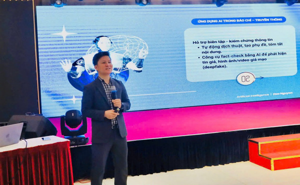 Nâng cao năng lực ứng dụng Trí tuệ nhân tạo trong công tác tuyên truyền và thông tin đối ngoại