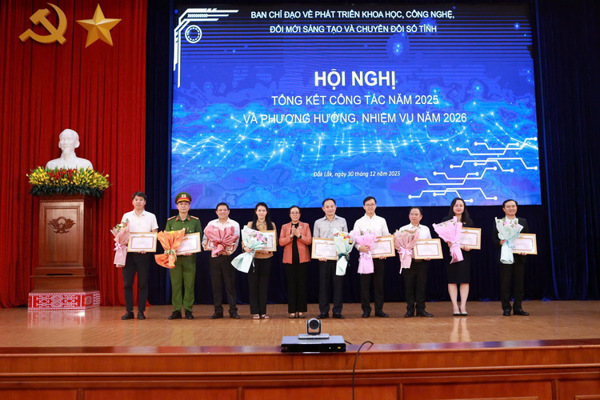 Sở Khoa học và Công nghệ phát huy vai trò nòng cốt trong thực hiện Nghị quyết 57-NQ/TW