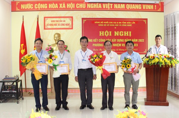 Hội nghị tổng kết công tác xây dựng Đảng năm 2022 và phương hướng nhiệm vụ năm 2023