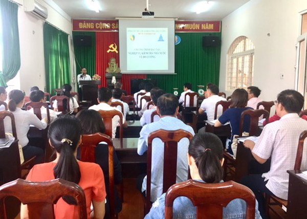 Khóa đào tạo "Nghiệp vụ kiểm tra nhà nước về đo lường cho cấp huyện, xã"