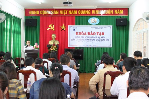 Khóa đào tạo “Hướng dẫn áp dụng mã số mã vạch quản lý thương phẩm trong chuỗi cung ứng”