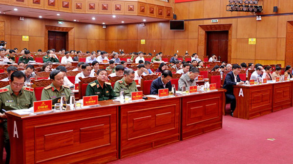 Tổng kết 10 năm thực hiện Nghị quyết của Trung ương về Chiến lược bảo vệ Tổ quốc trong tình hình mới trên địa bàn tỉnh