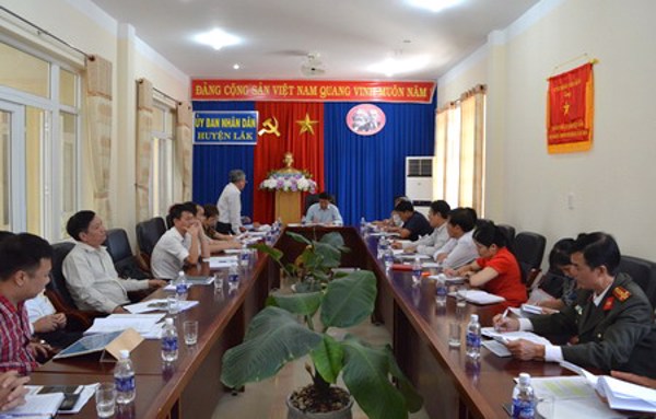 Đoàn công tác của UBND tỉnh kiểm tra, khảo sát thực tế hoạt động du lịch và kế hoạch đầu tư Nhà nghỉ Bảo Đại tại huyện Lắk