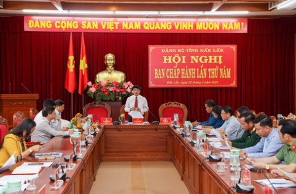 Hội nghị Ban Chấp hành Đảng bộ tỉnh lần thứ năm, nhiệm kỳ 2020 - 2025
