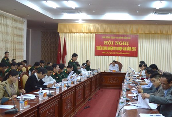 Triển khai nhiệm vụ giáo dục quốc phòng – an ninh năm 2017