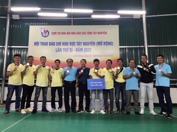 Bế mạc và trao giải Hội thao Báo chí khu vực Tây Nguyên (mở rộng) lần thứ XI năm 2022