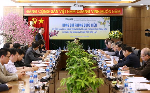 Quốc hội coi đầu tư cho Hòa Lạc là dự án đầu tư trọng điểm Nhà nước