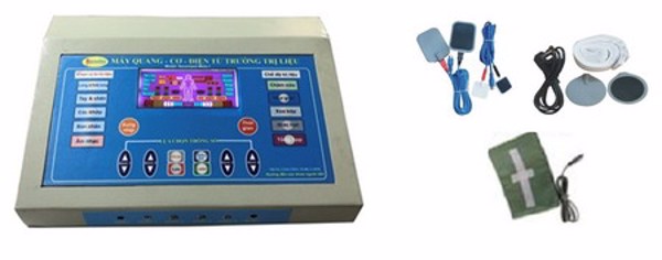 Trung tâm Công nghệ Laser - Viện Ứng dụng công nghệ sản xuất thành công Máy Quang-cơ-điện từ trường trị liệu (Model: Nacenlas 2-Meta-1)