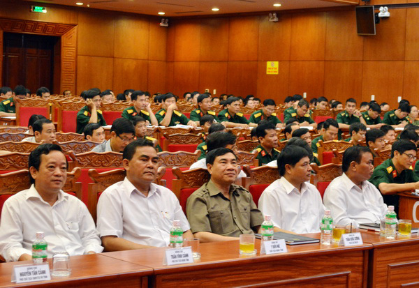 Hội nghị Bồi dưỡng khung diễn tập khu vực phòng thủ tỉnh Đắk Lắk năm 2016