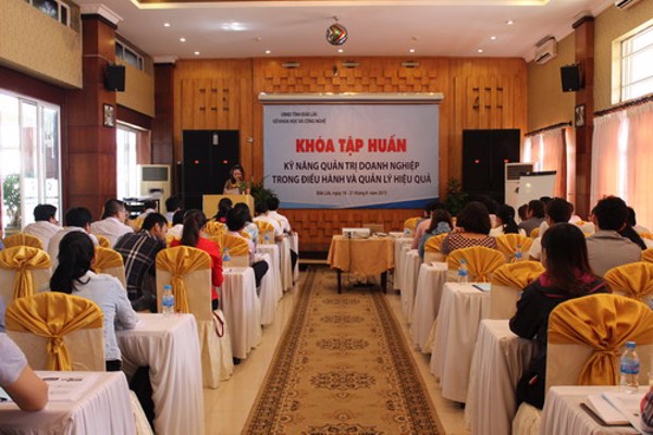 Khóa tập huấn Kỹ năng quản trị doanh nghiệp trong điều hành và quản lý hiệu quả