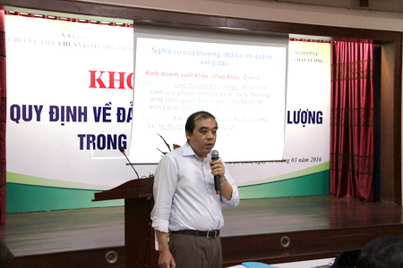 Ông Bùi Trung Dũng – Giảng viên của Trung tâm Đào tạo Nghiệp vụ Tiêu chuẩn Đo lường Chất lượng