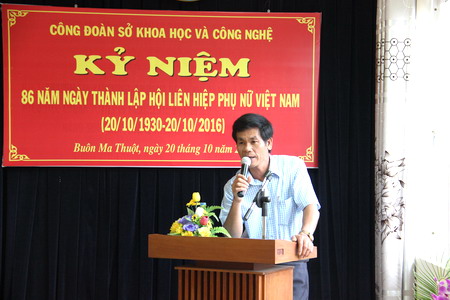 Ông Nguyễn Văn Khoa – Phó Giám đốc Sở KH&CN 
