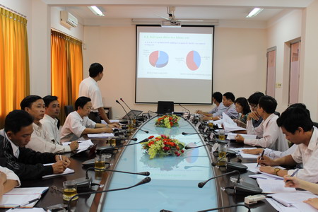 Toàn cảnh Hội đồng KH&CN nghiệm thu đề tài